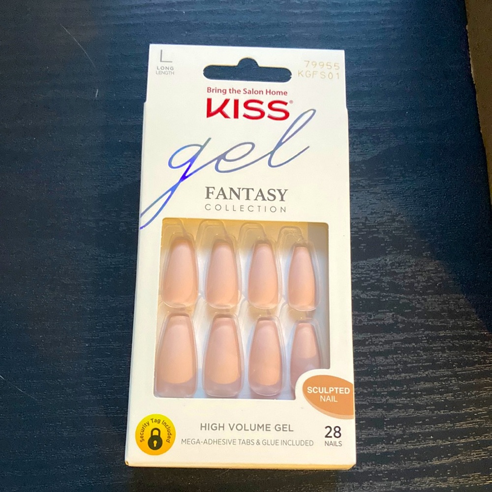Kiss High Volume Gel Sculpted Nails, Long